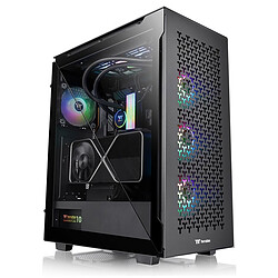 THERMALTAKE Divider 500 TG Air Black - ATX - Noir - Avec fenêtre pas cher