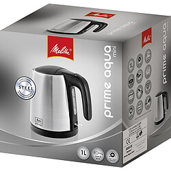 Melitta BOUILLOIRE PRIME MINI AQUA NOIR/INOX