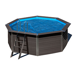 Gre Bâche à bulles pour piscine composite ovale 8,04 x 3,86 m  Bâches à bulles pour piscines ovales 753 X 333 CM