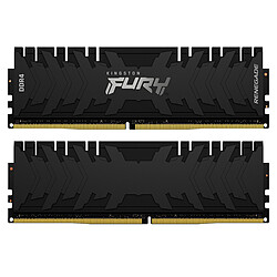 Kingston Fury Renegade - 2x8 Go - DDR4 3600 MHz - CL16 Noir Mémoire PC - 16 Go - 2 barrettes de RAM DDR4 - Cas 16 1.35V - (PC4-28800) - Noir