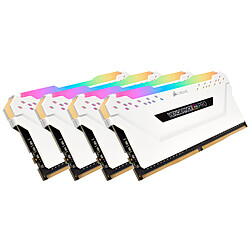 Corsair Vengeance RGB PRO 32 Go 3600 MHz CAS 18 - Blanc