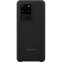 Samsung Coque Silicone pour Galaxy S20 ULTRA Noir