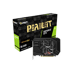 Palit Geforce GTX 1660 Ti - STORMX - 6 Go Carte graphique Gamer Nvidia - PCI-Express 3.0 - 6 Go GDDR6 - 192-bit