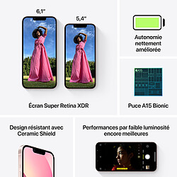 Acheter Apple iPhone 13 mini - 512GO - Rose · Reconditionné
