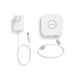 Philips Hue Pack de 2 ampoules connectées 10W E27 White & Color Ambiance + Prise connectée + pont de connexion Hue pas cher