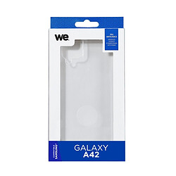 Avis WE Coque de protection TPU SAMSUNG GALAXY A42 Transparent: Anti-chocs - ultra résistant – semi-rigide - apparence du téléphone conservée