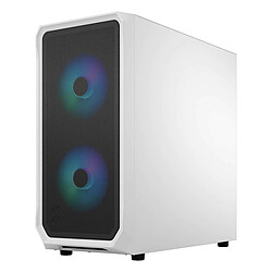 Fractal Design Focus 2 RGB TG (Blanc) pas cher