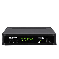 Avis D2 Diffusion DAEWOO Décodeur satellite DVB S/S2 - FRANSAT - avec carte d'abonnement incluse - Dolby Digital Plus - AC3 - TUNER - EPG - avec télécommande