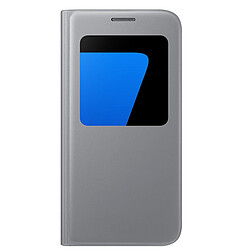 Samsung S View Cover Galaxy S7 Edge - Argent