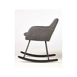 Avis Bobochic Rocking chair Rock - Gris/Anthracite