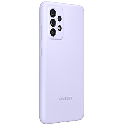 Avis Samsung Coque Silicone pour Galaxy A52 4G/5G - Violet