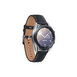 Acheter Samsung Galaxy Watch 3 - 41 mm - SM-R850NZSAEUB - Argent - Bracelet Noir