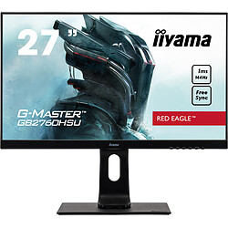 iiyama 27'' LED GB2760HSU-B1 Ecran PC Gamer - 1920x1080 - Dalle TN - 1 ms - 144 Hz - FreeSync - HDMI/DVI/DisplayPort