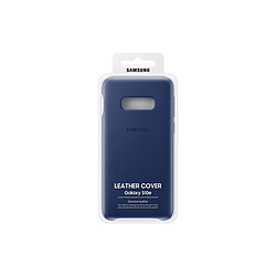 Acheter Samsung Coque Cuir Galaxy S10e - Bleu Marine