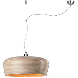 It'S About Romi Suspension Ronde Beige en Bambou HANOI 