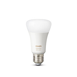 Philips Hue Lot de 2 ampoules connectées 10W E27 - White & Color Ambiance