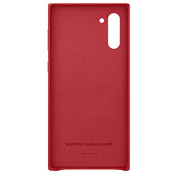 Acheter Samsung Coque cuir Galaxy Note10 - Rouge · Reconditionné