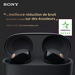 Avis Ecouteurs intra auriculaires sans fil Sony WF-1000XM5 à réduction de bruit - Noir