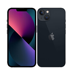 Apple iPhone 13 - 128GO - Minuit · Reconditionné Smartphone 6,1" Super Retina XDR - Puce A15 Bionic - Charge rapide 20W ou plus - Double Caméra 12MP - Mode Cinématique - iOS 15