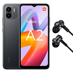 Xiaomi Redmi A2 4/64 Go + écouteurs Mi in-ear Noir