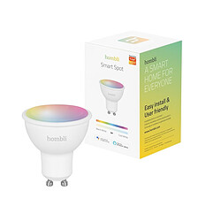 Hombli GU10 RGB + CCT 5 W Hombli Smart Spot GU10 RGB + CCT - Contrôle avec Amazon Alexa ou le Google Assistant