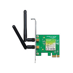 TP-LINK TL-WN881ND - Wi-FI 300Mbps low profile Adaptateur PCI Express - Ideal pour streaming, jeux vidéo et appels internet - Technologie MiMo - Wi-Fi Protected Setup