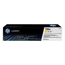 Toner jaune HP CE 312A 1000 pages.