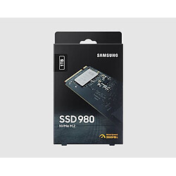 Samsung SSD interne 980 M.2 NVME 1 To pas cher