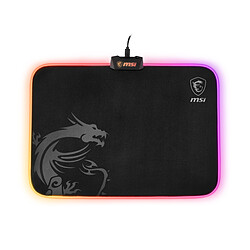 MSI AGILITY GD60 - Rétro-éclairé Tapis de souris gamer - Rétro-éclairage de 6 couleurs avec effets divers