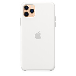 Apple Coque en silicone iPhone 11 Pro Max - Blanc