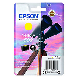 Epson 502 - Cartouche couleur Jaune pour imprimante jet d'encre