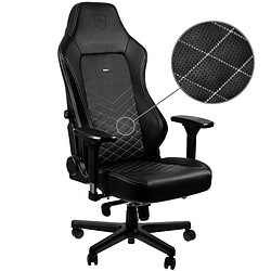 Noblechairs HERO - Noir/Blanc Platine