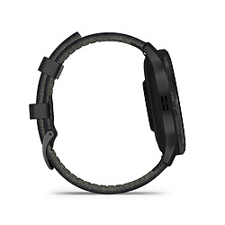 Acheter Montre Connectée Mixte Garmin VENU 3 - 010-02784-52 - Bracelet Cuir Noir