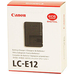 Avis Canon Chargeur de batterie LC-E12E