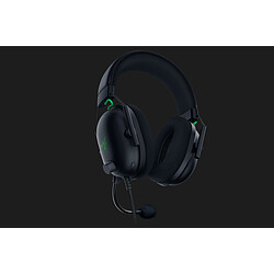 Razer Blackshark V2 + USB Mic Enhancer Micro-casque gamer - Connexion filaire 3.5mm - Son surround THX Spatial Audio - Compatible PC et Consoles + carte son USB