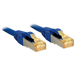 Lindy 47278 networking cable Lindy 47278 câble de réseau Bleu 1,5 m Cat7 S/FTP (S-STP)