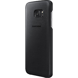 Samsung Leather Cover Galaxy S7 Edge - Noir