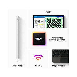 Apple iPad Pro 11 (2022) WiFi - 256 Go - Argent pas cher