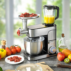 Robot Petrin Multifonction Avec Hachoir Et Blender Antaraprov2 Inox Kitchencook pas cher