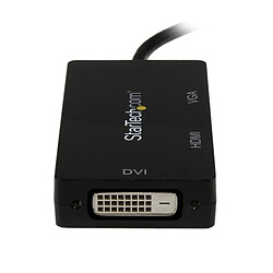 StarTech.com Adaptateur de voyage Mini DisplayPort vers VGA/DVI/HDMI pas cher