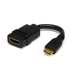 StarTech.com Câble HDMI haute vitesse 13 cm - HDMI vers HDMI Mini - F/M StarTech.com Câble HDMI haute vitesse 13 cm - HDMI vers HDMI Mini - F/M