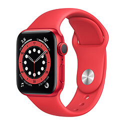 Apple Watch Series 6 - GPS - 40 - Alu Rouge / Bracelet Sport PRODUCT RED - Regular