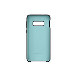 Avis Samsung Coque Silicone Galaxy S10e - Noir