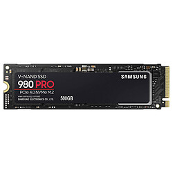 Samsung Disque SSD 980 PRO 500 Go SSD interne - MZ-V8P500BW - 6400 Mo/s