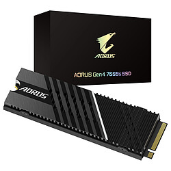 Aorus Gen4 7000s 2To - M.2 2280 - PCIe 4.0x4 NVMe 1.4 SSD interne - GP-AG70S2TB- 5000 mo/s