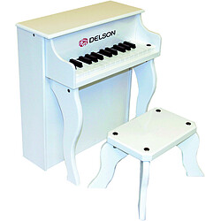 Delson Piano droit Enfant (Blanc) - 2505-WH