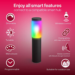 Innr Outdoor Smart Pedestal Light Colour - Pack de 3 pas cher