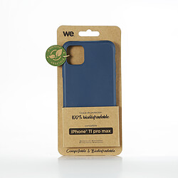 WE Coque de protection 100% biodégradable et compostable pour APPLE IPHONE 11 PRO MAX Bleu Respectueux de l'environnement