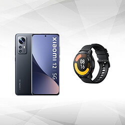 12 - 8/256 Go - Gris + Montre connectée Mixte Xiaomi Watch S1 Active GL - Bracelet Silicone Noir Smartphone 6,28'' AMOLED FHD+ 120Hz - 5G - Processeur Snapdragon 8 Gen 1 - Stockage 256Go - Photo 50 Mpx - Batterie 4500mAh - Android 12 + Montre connectée - Écran 1.43" - NFC - Batterie 470 mAh - Compatible Android 6.0 et iOS 10.0