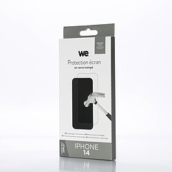 Avis WE Verre trempé APPLE IPHONE 14: Protection écran - anti-rayures - anti-bulles d'air - ultra-résistant - dureté 9H Glass